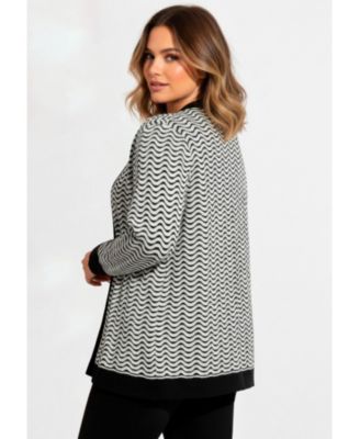 Women's Poet Sleeve Open Cardigan Sweater