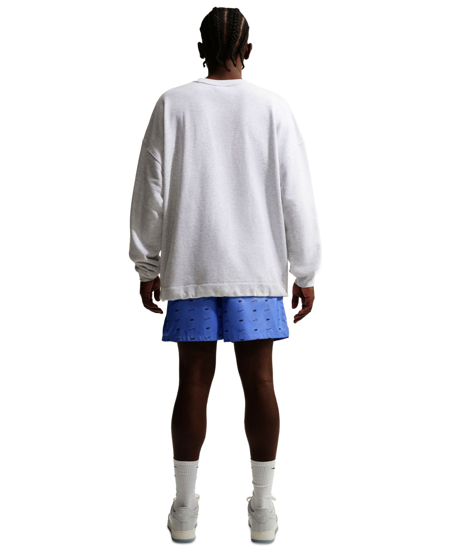 Мужские шорты Nike Elastic Waistband Woven, цвет: Королевский синий — фото 4