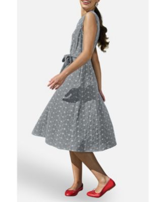 Women's Broderie Embroidered Shirt Dress