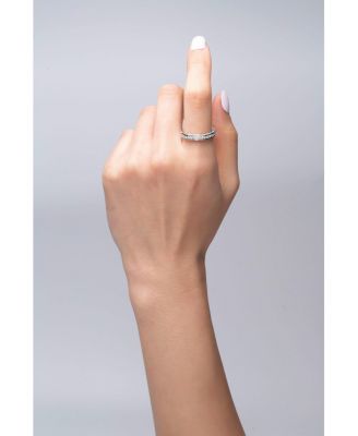 Sophie Molten Eternity Stackable Ring