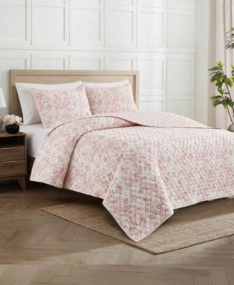 Floral Camilla 3-Pc. Quilt Set, Full/Queen