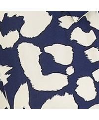 Women's Abstract Animal Print Relaxed Midi Dress