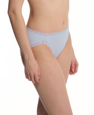 Women's Bliss Lace-Trim Cotton French-Cut Brief Underwear 152058