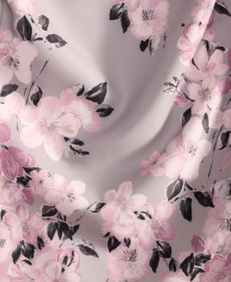 Women's Floral Print Fit & Flare Midi Dress