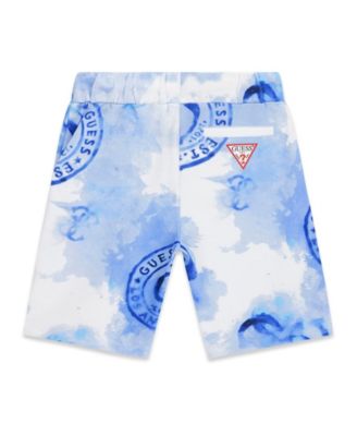 Boys' 7-18 Tie-Dye French Terry Bermuda Shorts