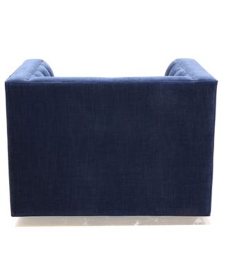 Jhuliana 40" Fabric Swivel Chair