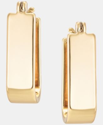 Gold-Tone Hoop Earrings