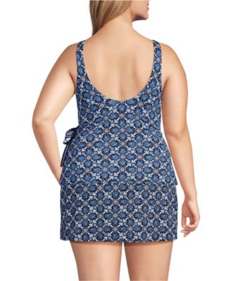 Women's Side Tie Tankini Top
