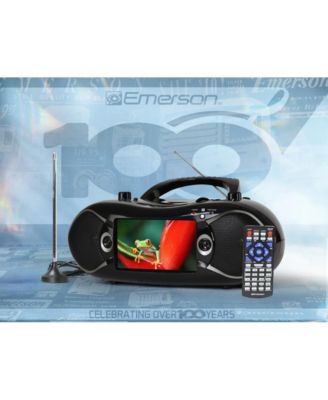 EDL-2870H Bluetooth Boombox DVD Player with 7'' LCD Screen, TV Tuner and Radio