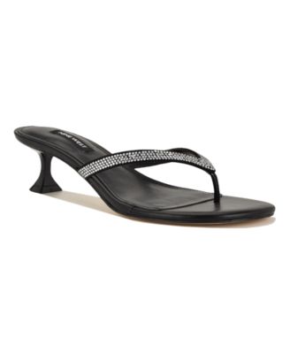 Women's Cruise Thong Kitten Heel Dress Sandals