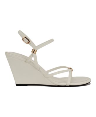 Women's Deklyn Strappy Ornamented Wedge Dress Sandals