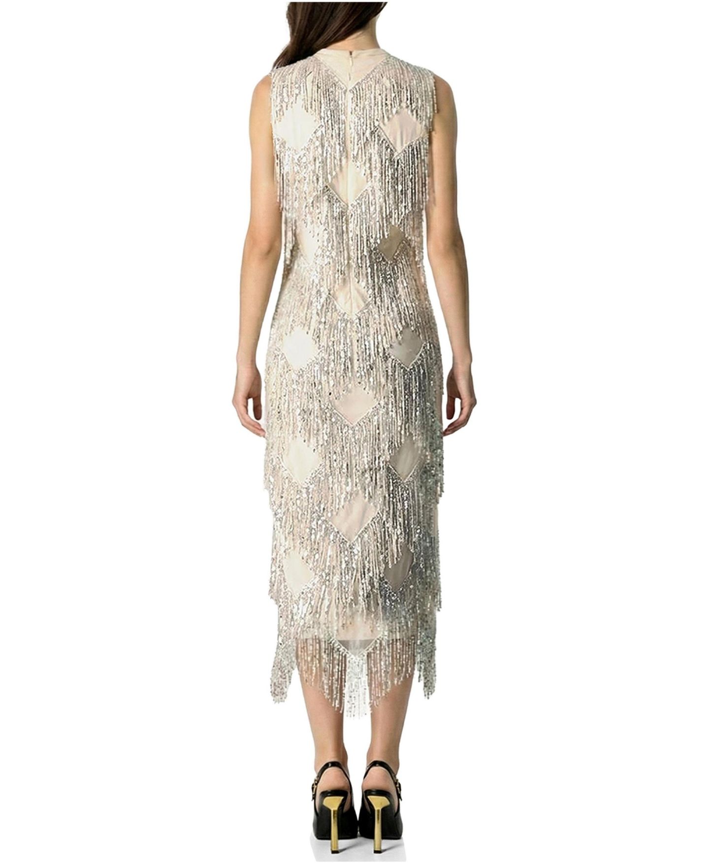 Женское платье Ivonne Deco Shimmer Fringe Midi — фото 2