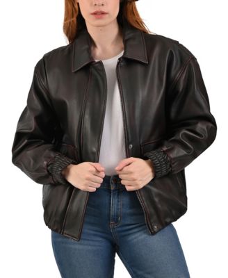 Women's Women s Lamb leather Jacket