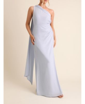 Women's One Shoulder Chiffon Bridesmaid Dress