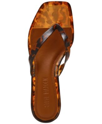 Women's Tracie-J Kitten-Heel Jelly Thong Sandals