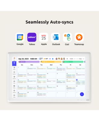 21.5'' Digital Calendar & Chore Chart - Smart Interactive Display for Family Schedules