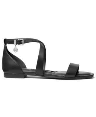 MICHAEL Women's Alexa Flex Buckle Flat Sandals