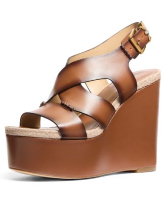 Women's Raven Buckle Wedge Sandals