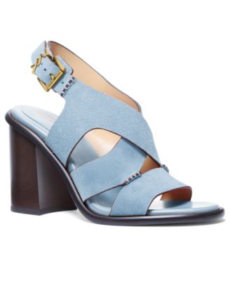 Women's Raven Buckle Block Heel Sandals