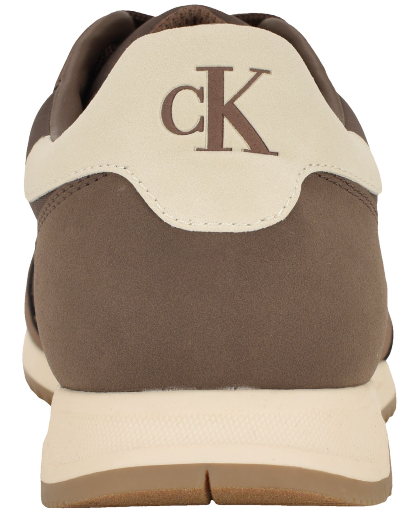 Мужские кроссовки Calvin Klein Galent Casual Lace-Up, цвет: Средний коричневый / Белый — фото 3