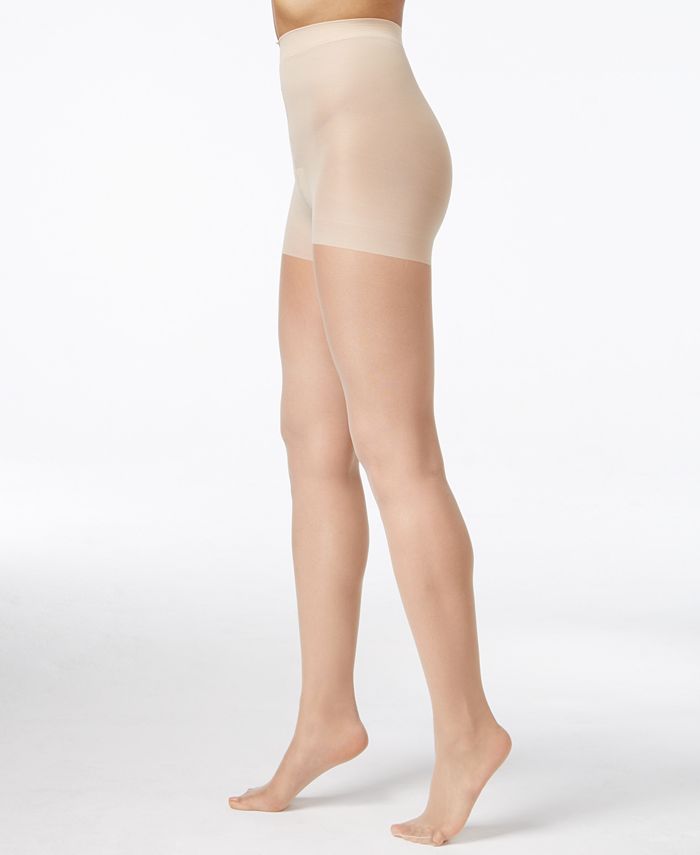 Hanes Womens Set of 3 Silk Reflections Control Top Sheer Toe