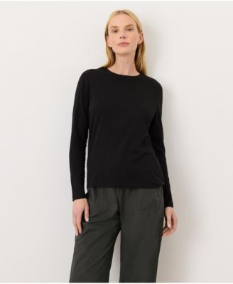 Women's Organic Cotton Luxe Signature Long Sleeve Tee