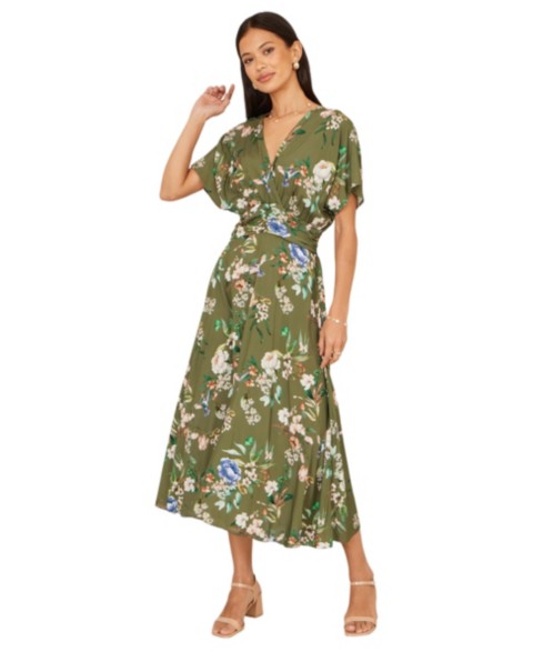 Женские платья Yumi Women's Floral Print Midi Dress