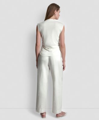 Women's Sleeveless Pique Top