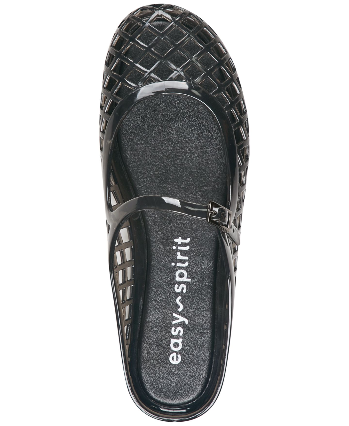 Женские сабо Easy Spirit Yunie Jelly Mary Jane Mule Flats, цвет: Чёрный — фото 4