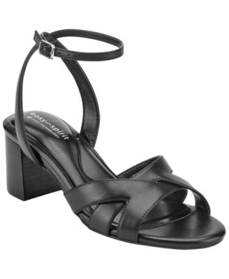 Women's Delicia eFlex Leather Block Heel Dress Sandals