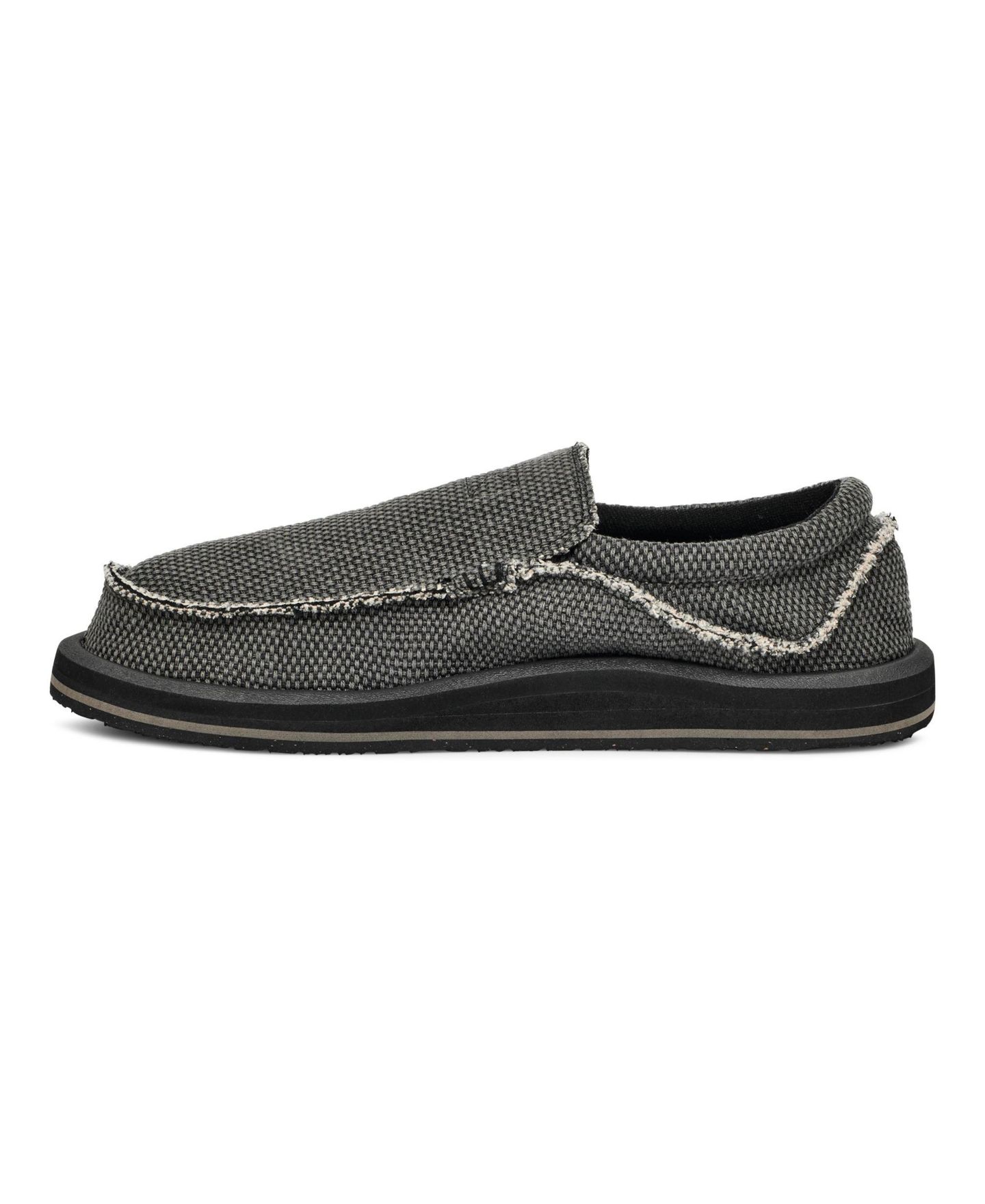 Мужские туфли Sanuk Chiba, цвет: Чёрный, вариант 1 — фото 4