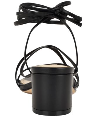 Women's Aloud Strappy Tie-Up Block Heel Dress Sandals