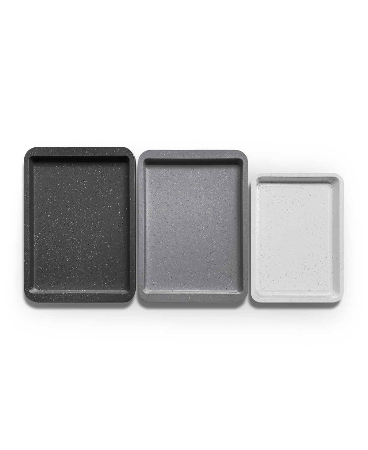 Art & Cook 3-Piece Ceramic Nonstick Cookie Sheet Set