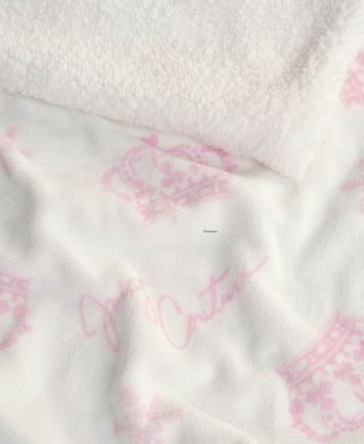 Plush Reversible Sherpa Throw, 50" x 60"