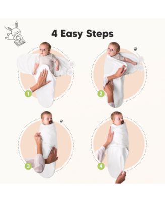 3pk Soothe Baby Swaddle, Organic Baby Swaddle Sleep Sacks, Newborn, Infant Swaddle Sack