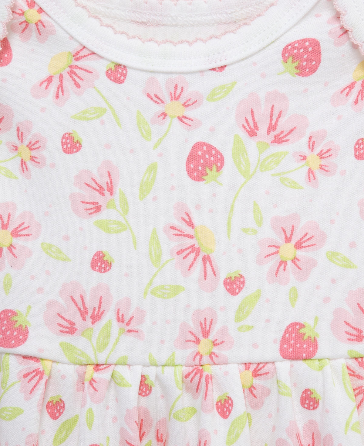 Little Me Baby Girls' Short-Sleeve Dress, Cardigan and Diaper Cover, 3-Piece Set