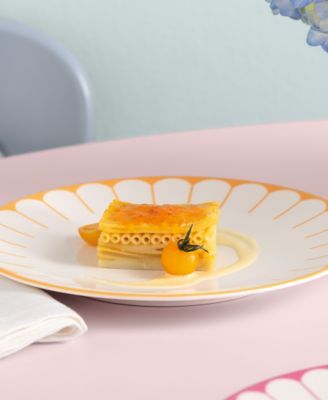 Fleur Abstract Floral Dinner Plate