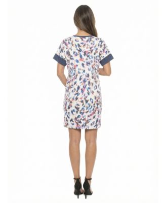 Women's and Plus Size Maternity Short-Sleeve T-Shirt Dress