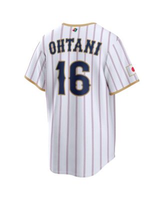Men's Shohei Ohtani White Japan Baseball 2026 World Baseball Classic Stadium Jersey