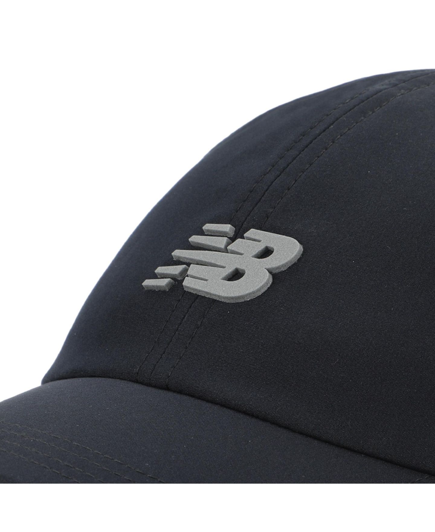 Мужской головной убор New Balance Flying Logo Black 6-Panel Performance Hat, цвет: Чёрный — фото 3