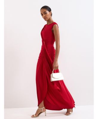 red dress. Macy Black and Red Holiday/party/wedding girl