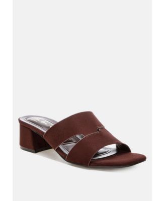 Women's Aneka Block Heel Slip Ons