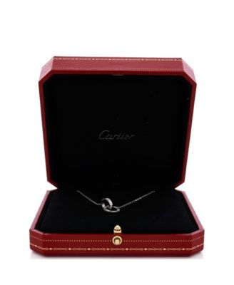 Love Interlocking Pave Necklace