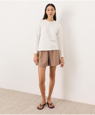 Women's Cotton Slub Organic Long Sleeve Tee