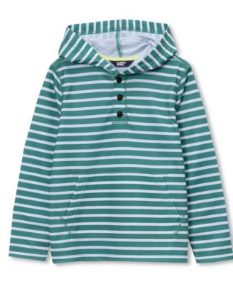 Boys Henley Pullover Hoodie