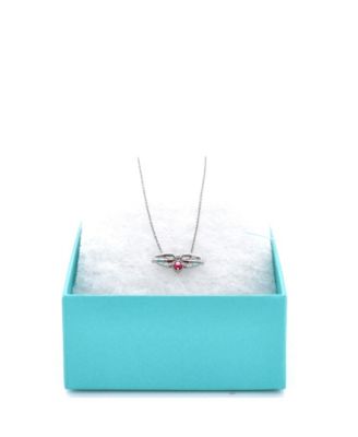 Paper Flowers Firefly Pendant Necklace