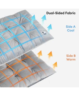 Dual-Sided Plush Washable Dog Pad