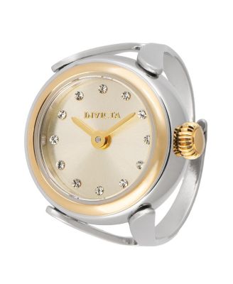 Men's 48576 Mini Quartz 2 Hand Ring Watch