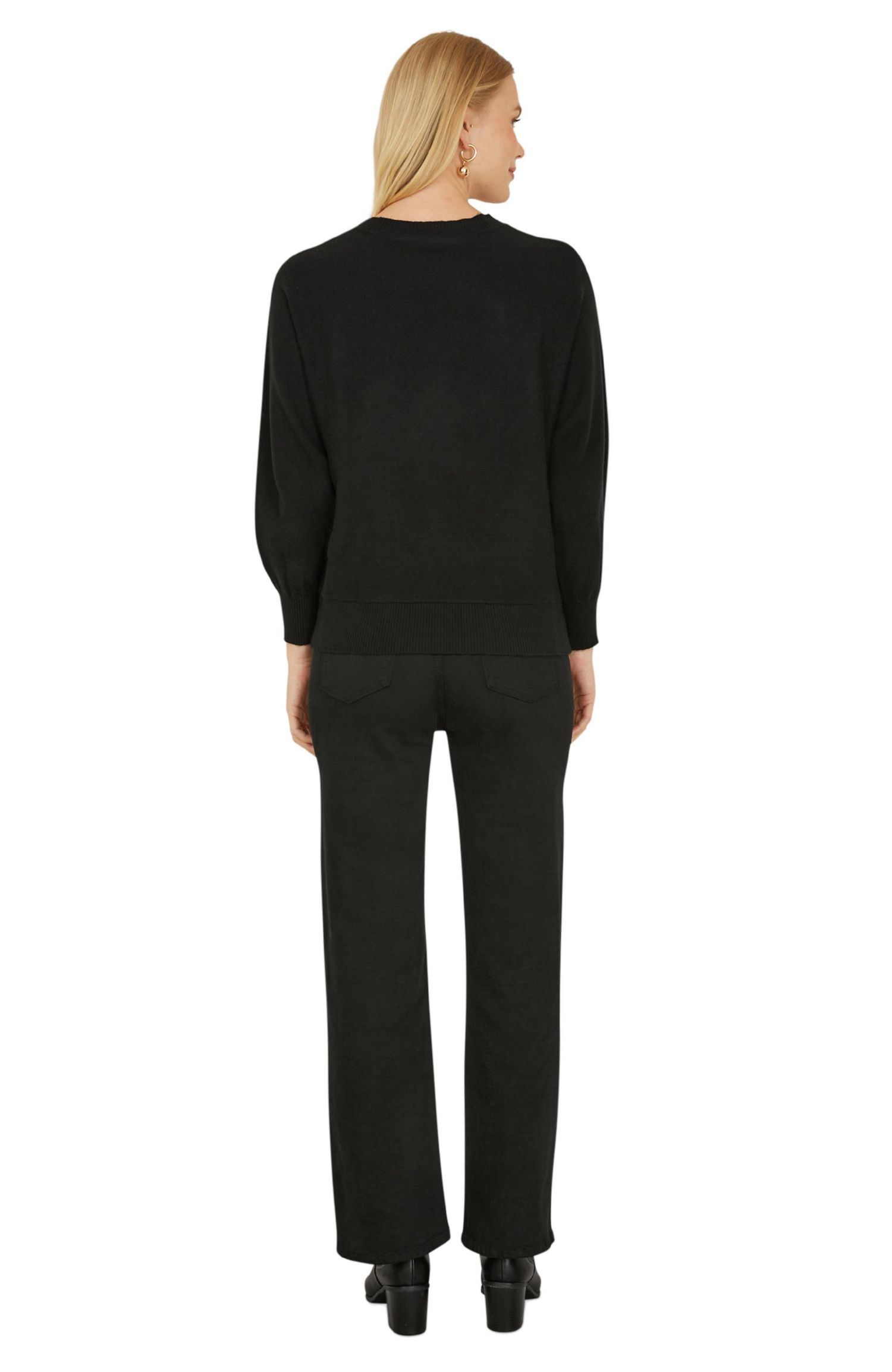 Women's Sequin Butterfly Jumper