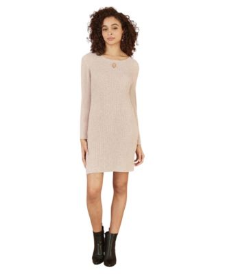 Women's Rib Knit Tunic Dress